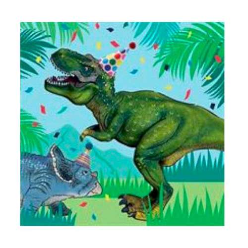 Dinosaur Party Napkins - Click Image to Close